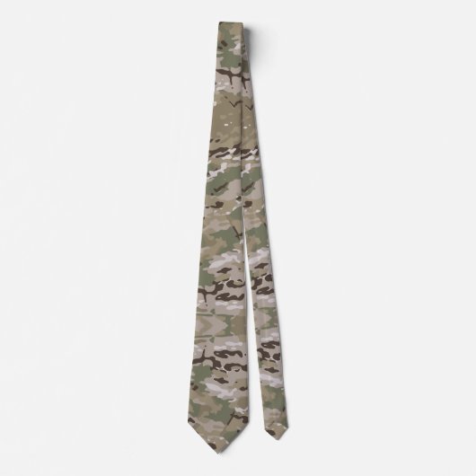 Tactical Camo Pattern ネクタイ (正面)