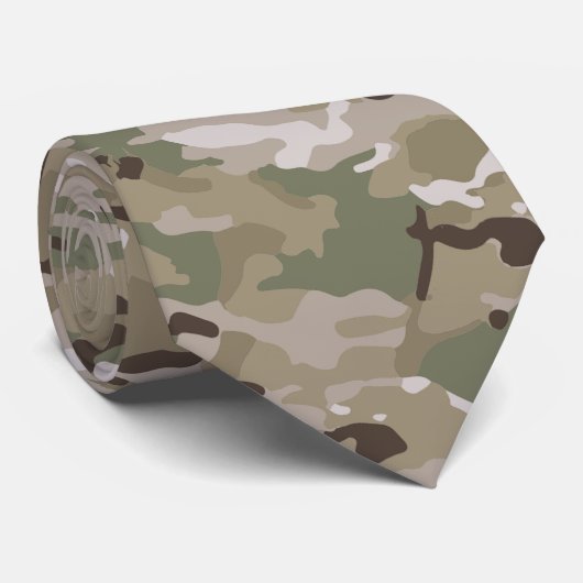 Tactical Camo Pattern ネクタイ (ロール)