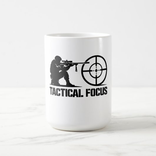 Tactical Focus Sniper Target  コーヒーマグカップ (中央)
