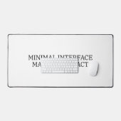 Tactical Foundation | Minimal Interface Command  デスクマット (キーボード&マウス)
