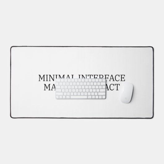 Tactical Foundation | Minimal Interface Command  デスクマット (キーボード&マウス)