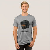 Tactical Gamer Helmet T-Shirt トライブレンドTシャツ (正面全面)