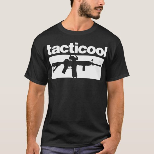 Tacticool -白 tシャツ (正面)