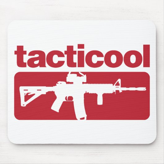 Tacticool -赤 マウスパッド (正面)