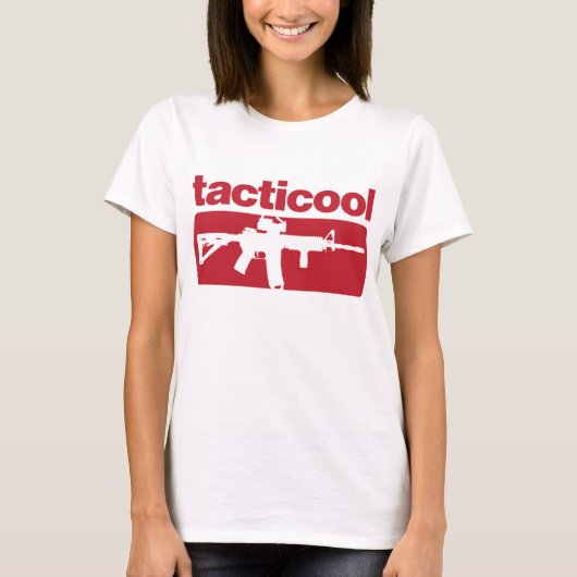 Tacticool -赤 tシャツ (正面)