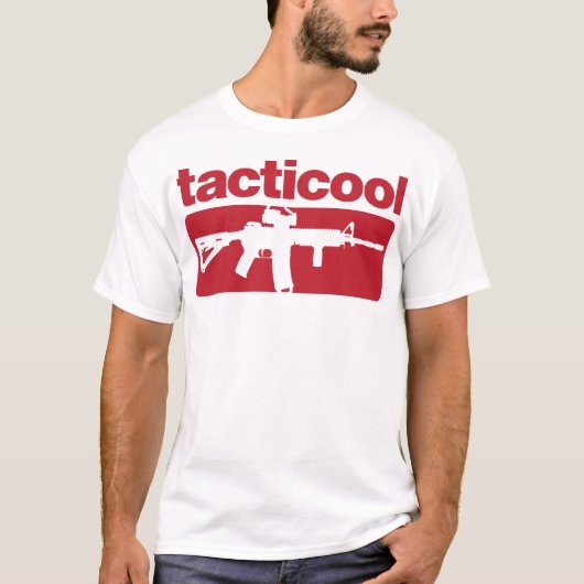Tacticool -赤 tシャツ (正面)