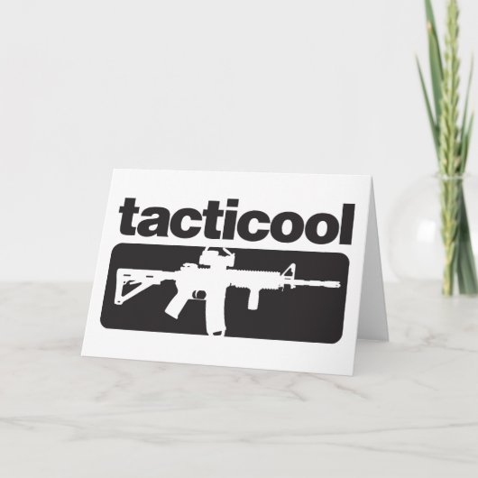 Tacticool -黒 カード (正面)