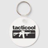 Tacticool – 黒 キーホルダー (正面)