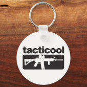 Tacticool – 黒 キーホルダー (正面)