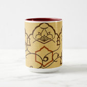 Tactile Woven Arches | Earthy Islamic Design Mug マグカップ (中央)