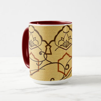Tactile Woven Arches | Earthy Islamic Design Mug マグカップ