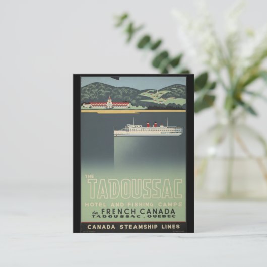 Tadoussac ポストカード (スタンド正面)