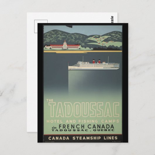 Tadoussac ポストカード (正面/裏面)
