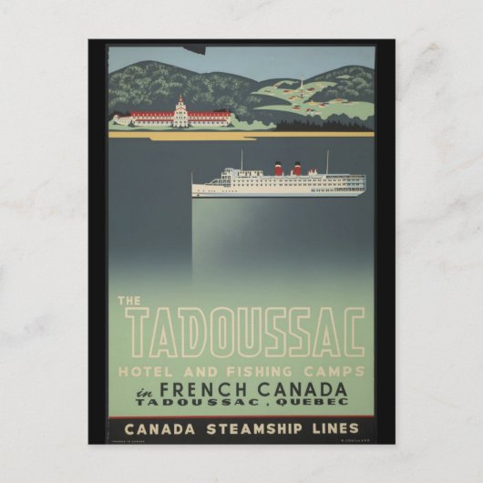 Tadoussac ポストカード (正面)