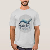 Tadoussac -Les baleines Tシャツ (正面)