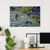 Tadpole Mosaic, 2010年デリック・W・ブラック撮影 ポスター (ホームオフィス)