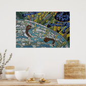 Tadpole Mosaic, 2010年デリック・W・ブラック撮影 ポスター (キッチン)