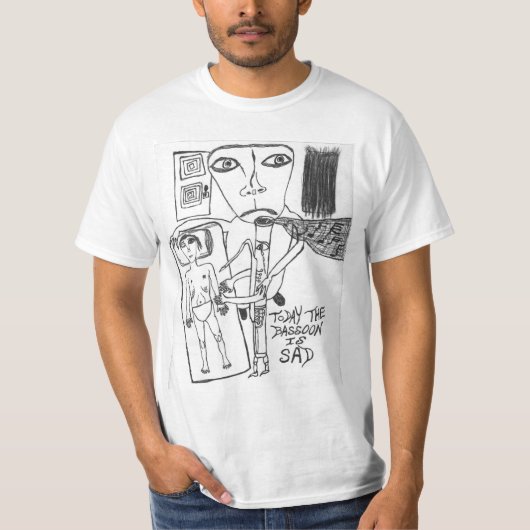 TAE 1994年7-8月号バストーンは悲しい Tシャツ (正面)