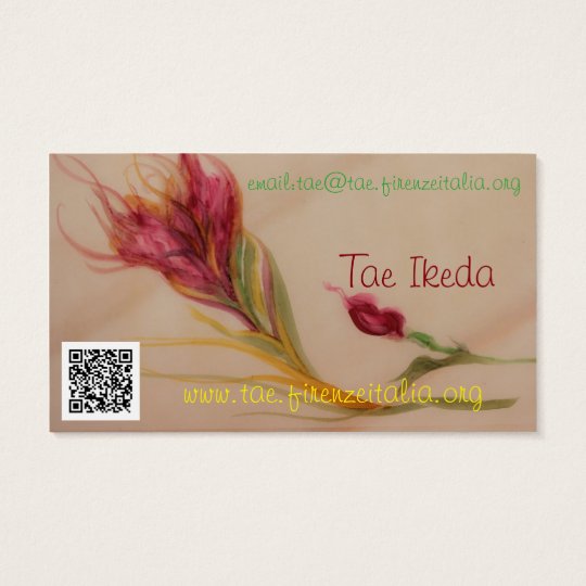 Tae Ikeda 名刺