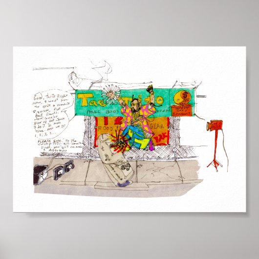 Tae-Tito,フル体トレーニング系 ポスター (正面)