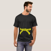 Taekwon Do Itf黄色いベルトの衣装8番目のGupテストTa Tシャツ (正面フル)
