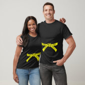 Taekwon Do Itf黄色いベルトの衣装8番目のGupテストTa Tシャツ (ユニセックス)