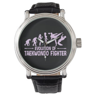 Taekwondo Martial Arts Evolution Pink for Female 腕時計