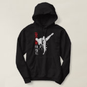 Taekwondo Martial Arts TShirt パーカ (デザイン正面)