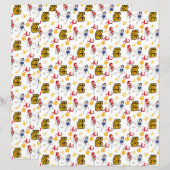 Taekwondo Scrapbook Paper (Boys) (正面/裏面)