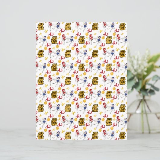 Taekwondo Scrapbook Paper (Boys) (スタンド正面)
