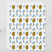Taekwondo Scrapbook Paper (Girls) (正面)
