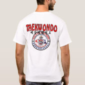 Taekwondo Tシャツ (裏面)