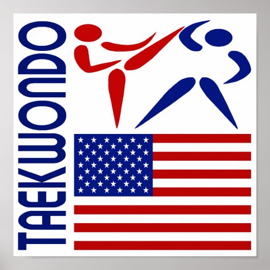 Taekwondo United States ポスター (正面)