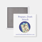 TAFマグネットを取り付けない マグネット (正面/裏面)