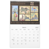 TAFAカレンダー2013: Labors of Love カレンダー (3月 2027)