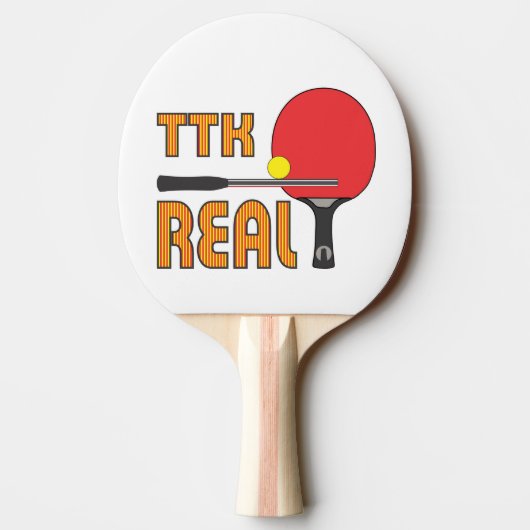 Tafeltennis bat TTK-Real 卓球ラケット (裏面)