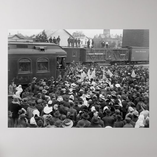 Taftキャンペーンスピーチ： 1908 ポスター (正面)