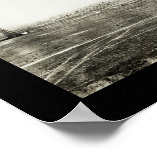 Taft, California Kern County写真1911 ポスター (角)