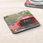 Taftsvilleの屋根付橋、ヴァーモント コースター (左側)