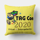 TAG Con 2020 - バーチャル - イエロー・クアドラント クッション (裏面)