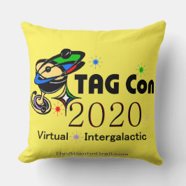 TAG Con 2020 - バーチャル - イエロー・クアドラント クッション