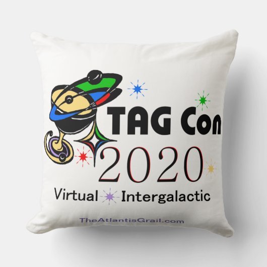 TAG Con 2020 - バーチャル - コンベンション クッション (正面)