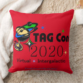 TAG Con 2020 - バーチャル - 赤い象限 クッション (ブランケット)