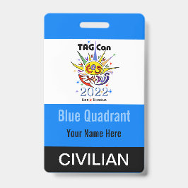 TAG Con 2022 - ブルークラント - 一般バッジ バッジ