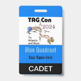 TAG Con 2024 - 青い象限 - 訓練生バッジ バッジ
