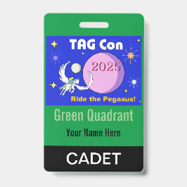 TAG Con 2025 - 緑の四分儀 - 士官候補生バッジ バッジ