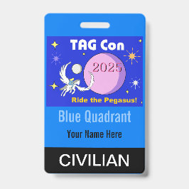 TAG Con 2025 - 青の象限 - 一般参加者バッジ バッジ