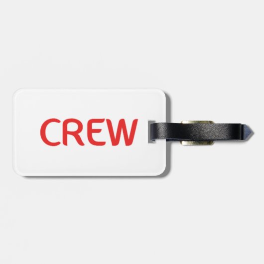 TAG Crew Emirates ラゲッジタグ (裏面横)