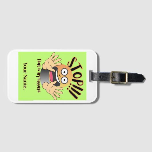 Tag TA01 #ThankYouDad ラゲッジタグ (正面横)