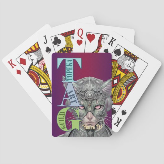 TAG You're it .  Classic  Playing Cards トランプ (裏面)